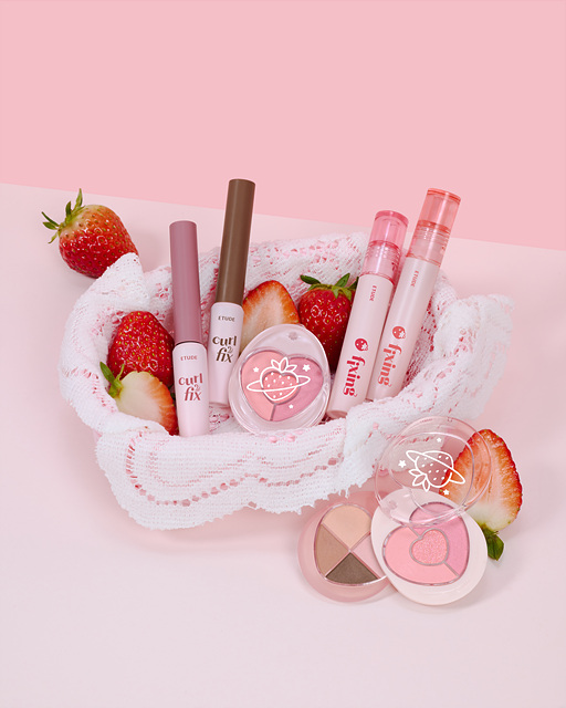 에뛰드, 딸기 콘셉트 신규 컬러 컬렉션 ‘딸기가 추구미’ 지그재그 단독 출시