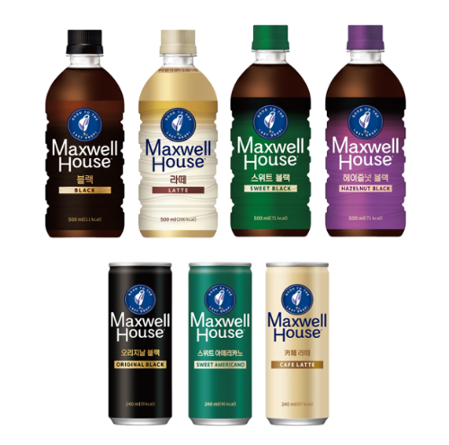 동서식품, 맥스웰하우스 RTD 패키지 디자인 및 로고 변경