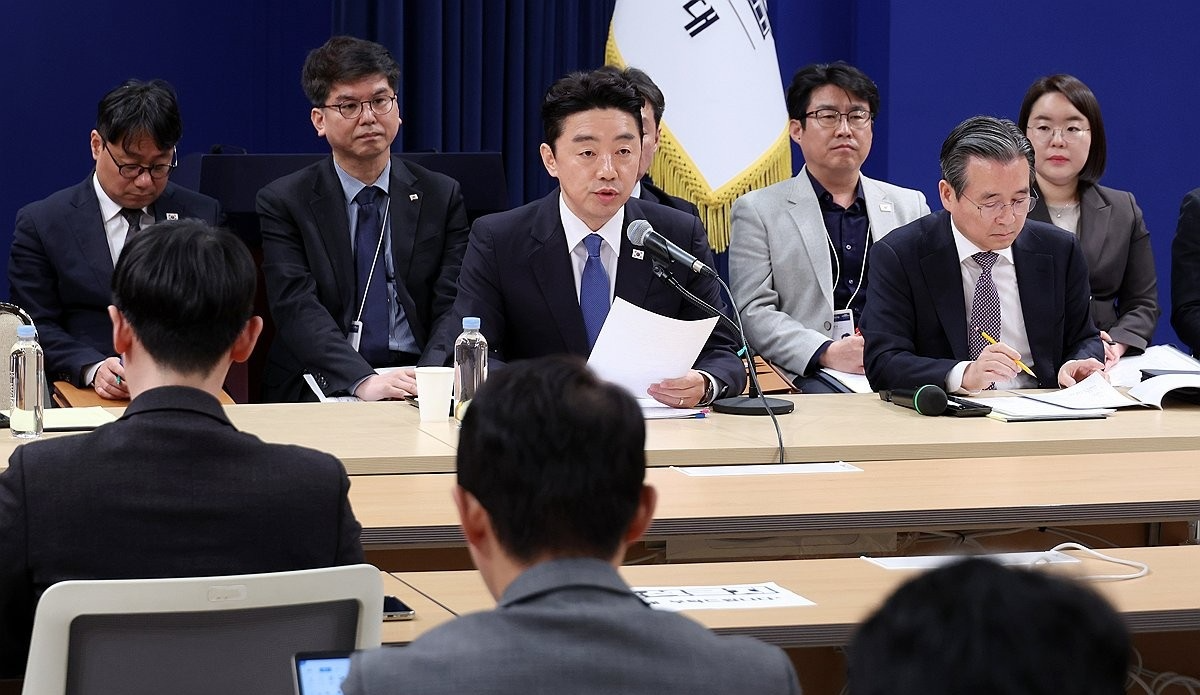 중동상황 기자간담회(사진=연합뉴스)