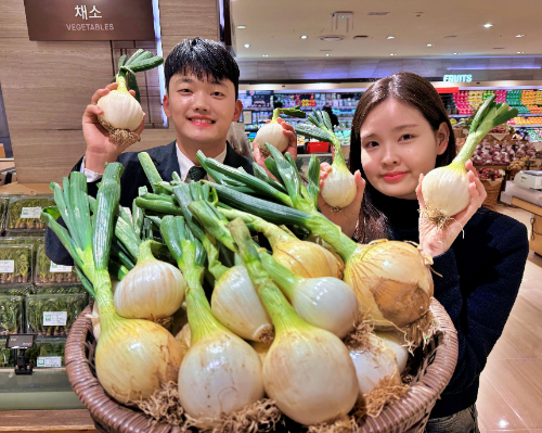 롯데백화점, 고흥 햇양파 산지 직송 판매