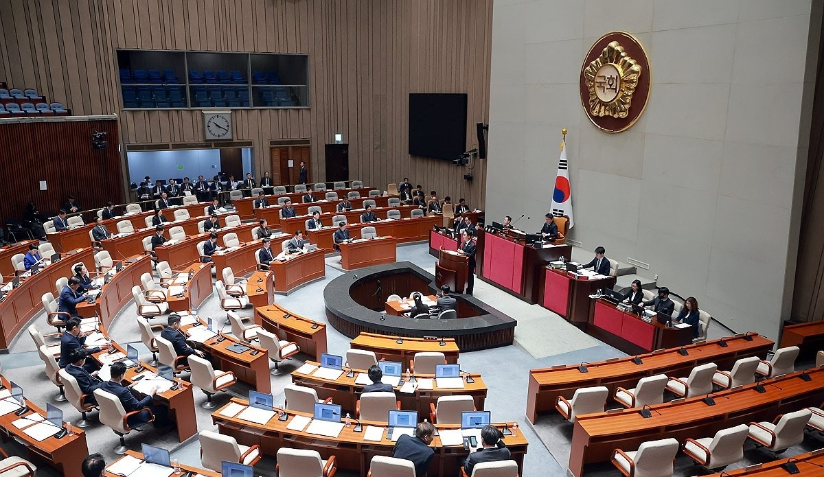 국회 예결위 전체회의에서 추경 제안 설명하는 김민석 국무총리(사진=연합뉴스)