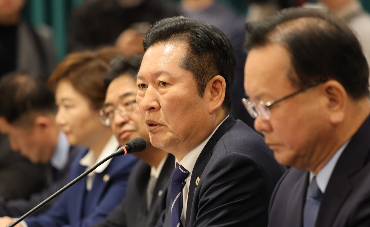 대구 현장 최고위에서 발언하는 정청래 대표(사진=연합뉴스)