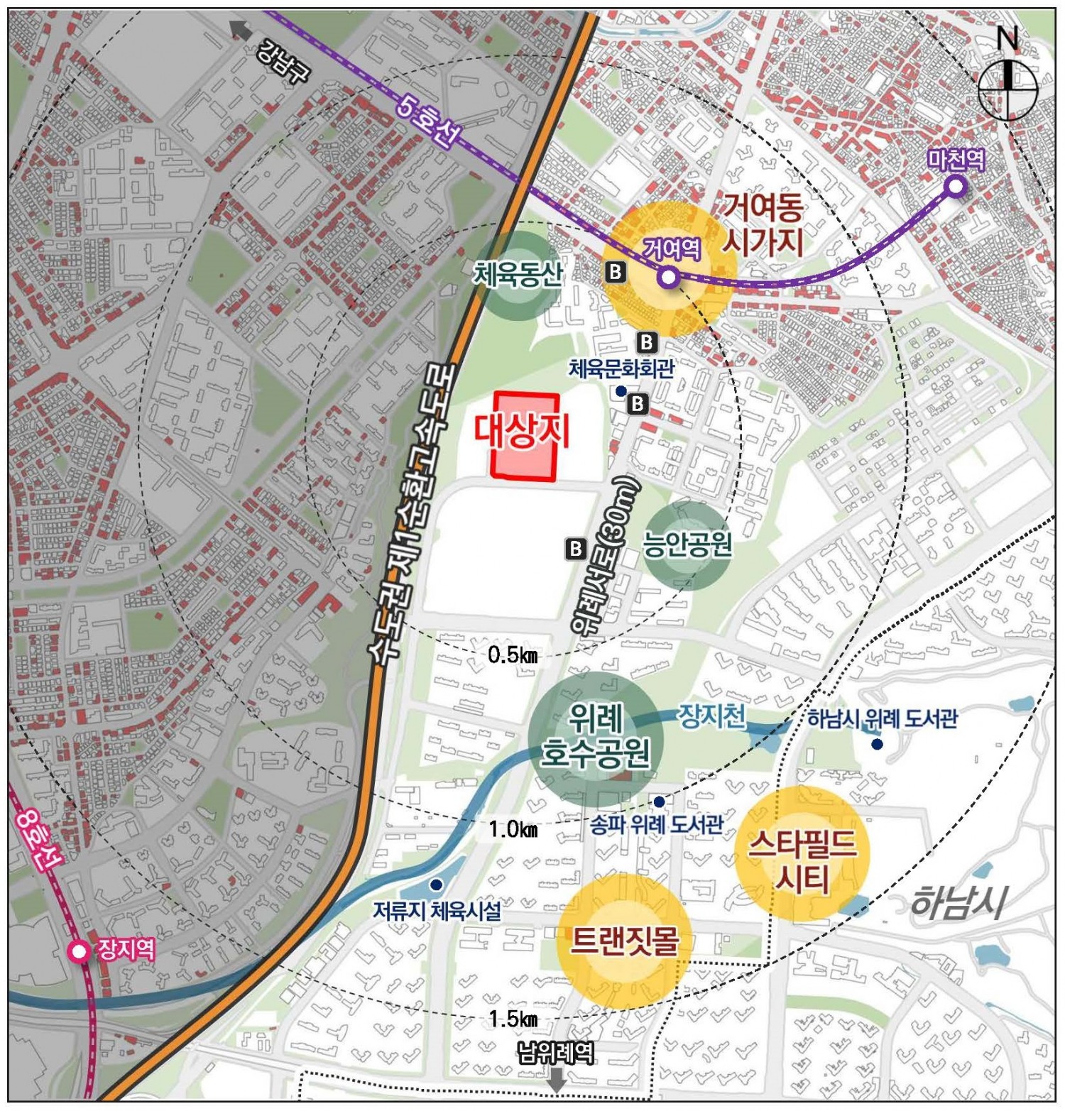 위례 업무용지.(사진=LH)