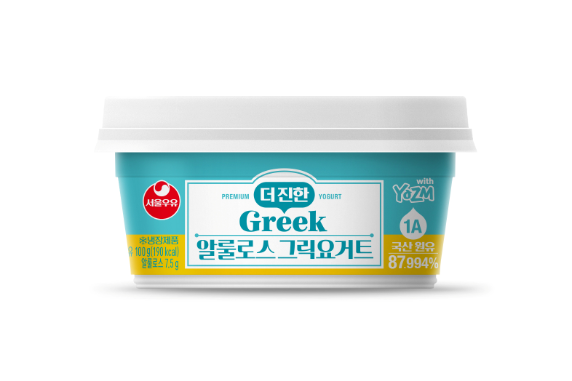 서울우유 대체당 함유 그릭요거트 신제품 출시