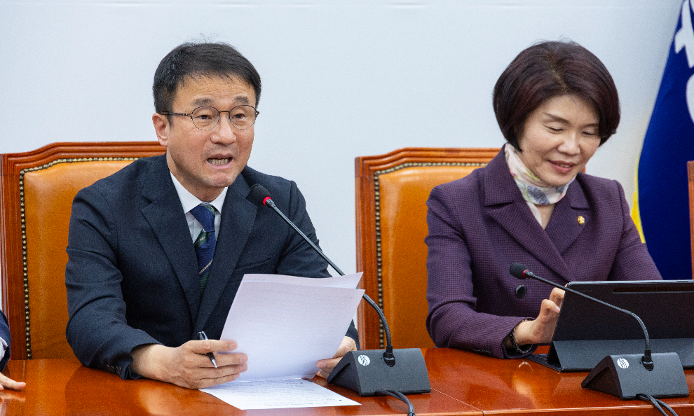 정책조정회의 발언 한병도 원내대표(사진=연합뉴스)