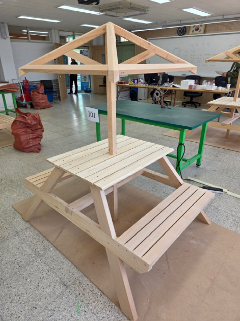 2026년 지방기능경기대회(목공직종 금상, 화성직업훈련교도소).(제공=법무부)