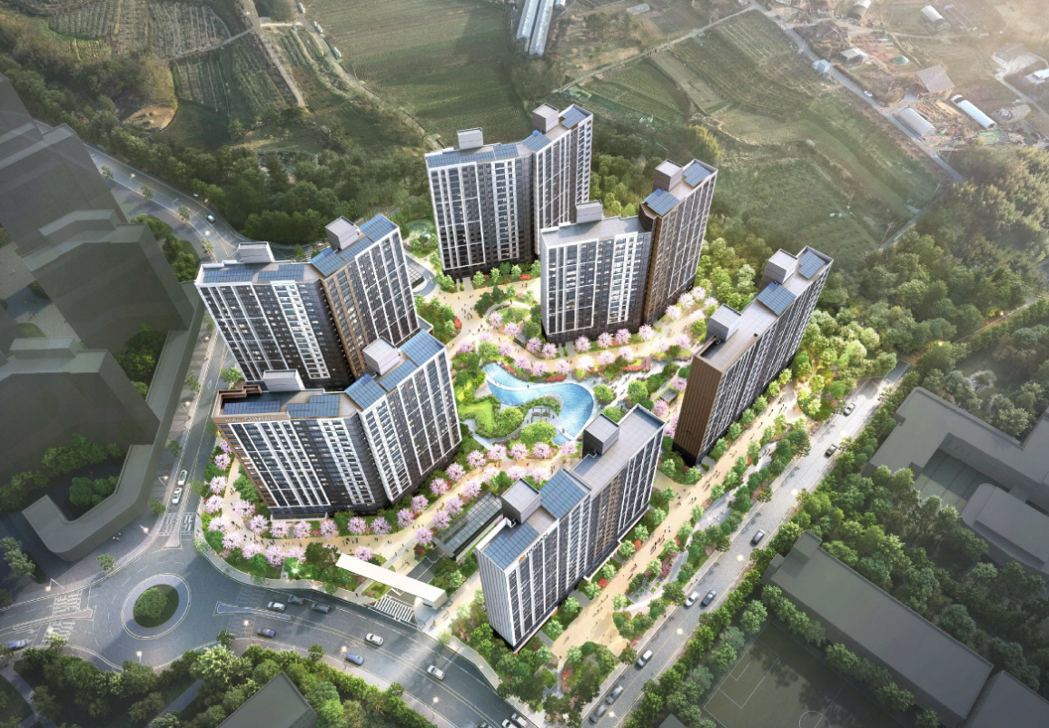 첨단3지구 A8블록 ‘호반써밋 첨단3지구’ 조감도