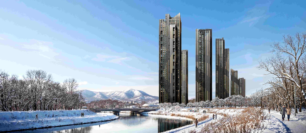 래미안 르네아르 대치 투시도.(사진=삼성물산 건설부문)