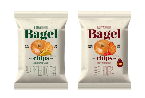 이디야커피, 베이글칩 2종 신제품 선보여