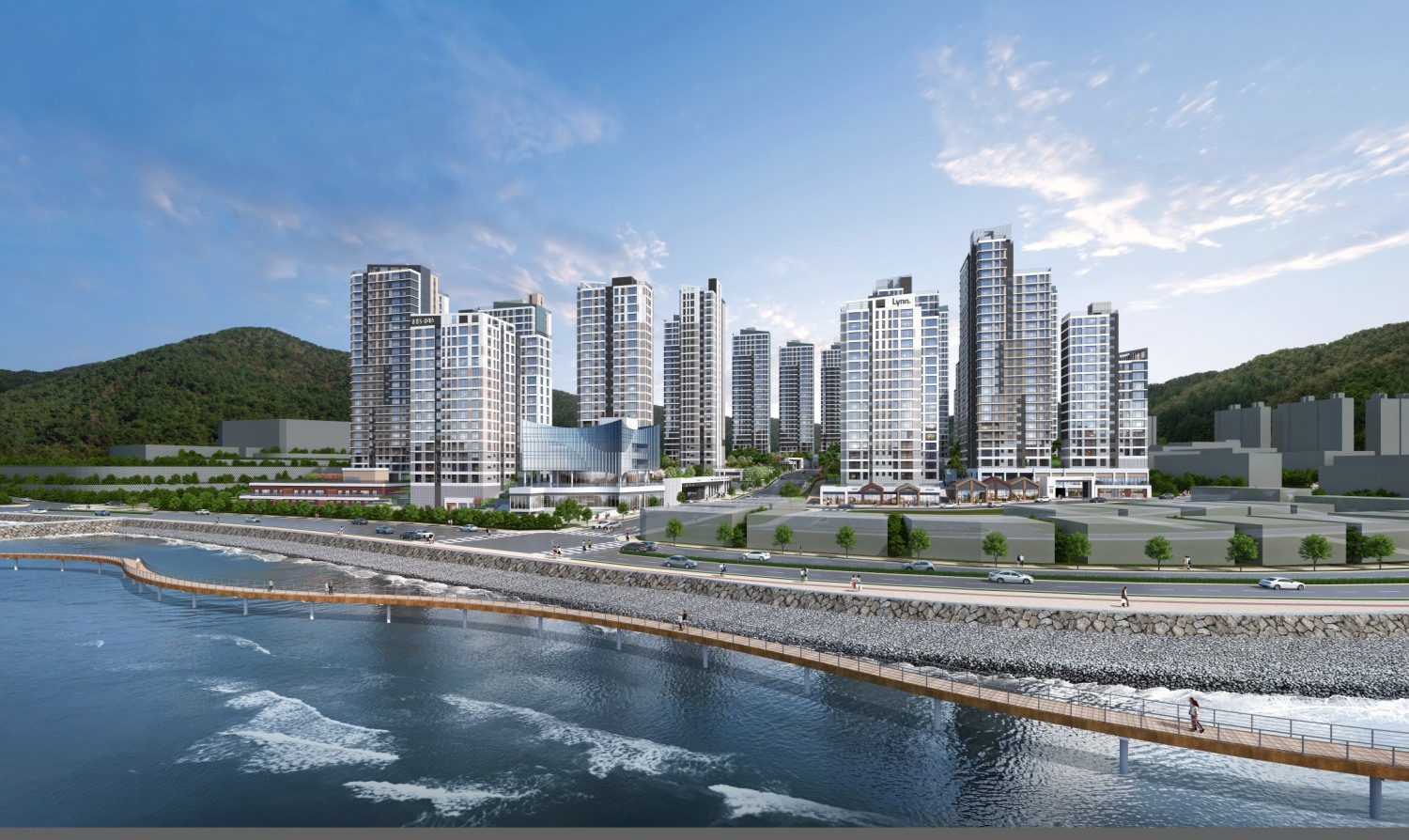 여수 소제 중흥S-클래스 우미린’ 투시도.(사진=중흥건설그룹)