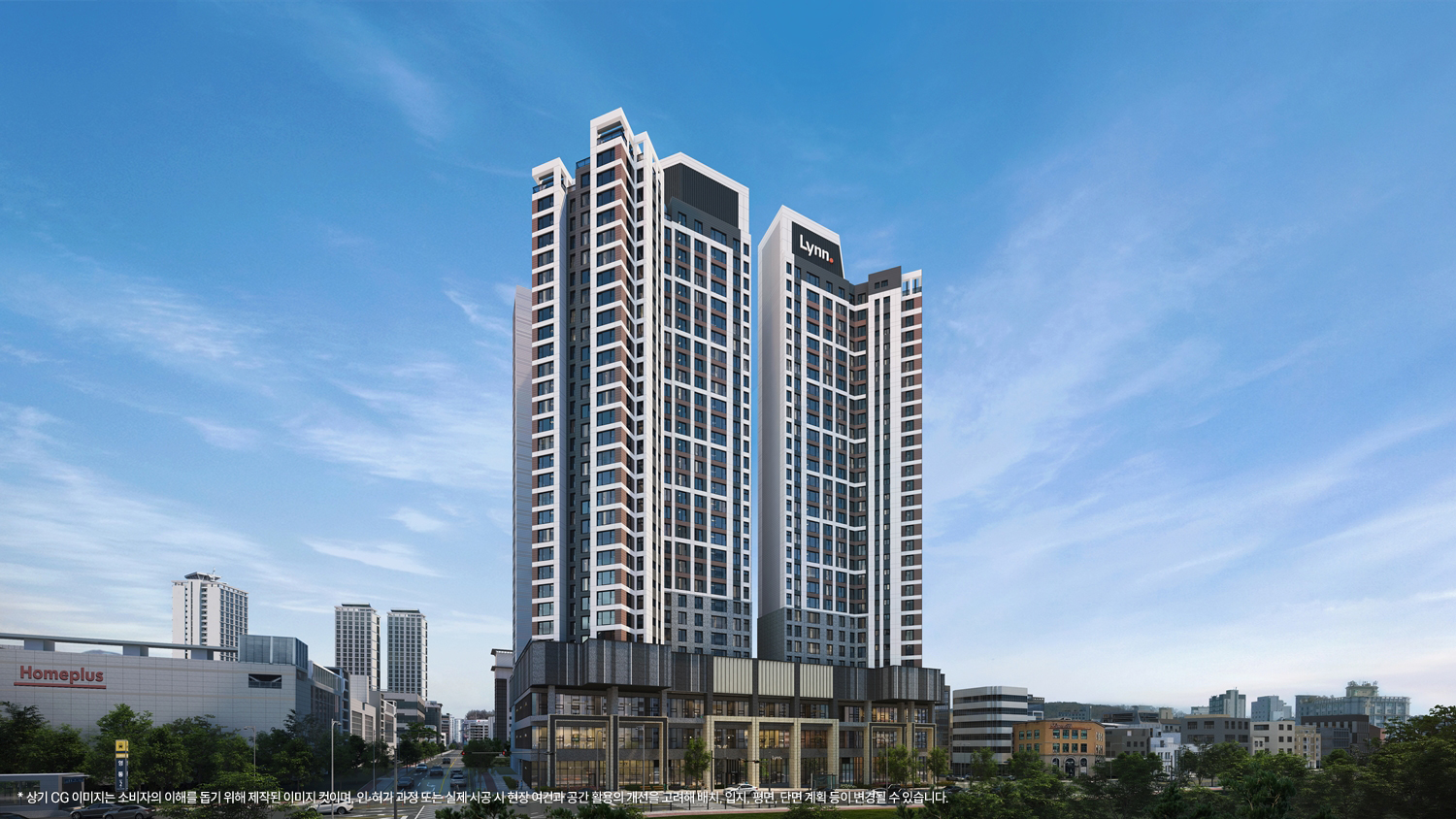 영통역 우미 린 투시도.