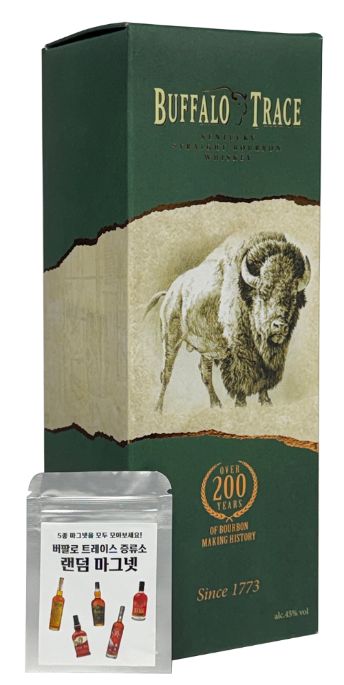 비이엑스 스피리츠, 버팔로 트레이스 증류소 브랜드 마그넷 선보여…750ml 구매 시 1종 랜덤 증정