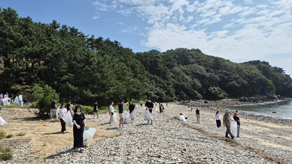옹진군 해안가(대이작도) 정화활동 / 인천시