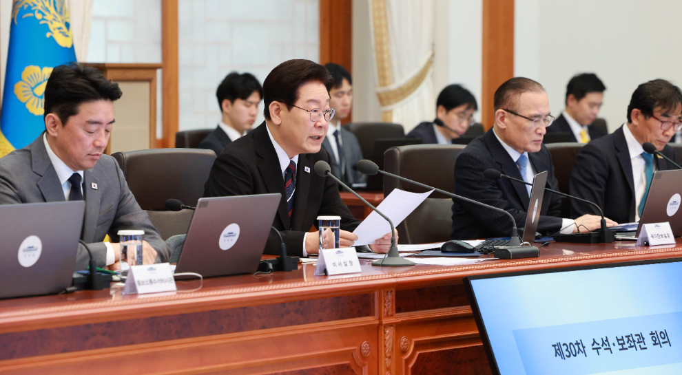 이재명 대통령, 수석보좌관회의 발언(사진=연합뉴스)