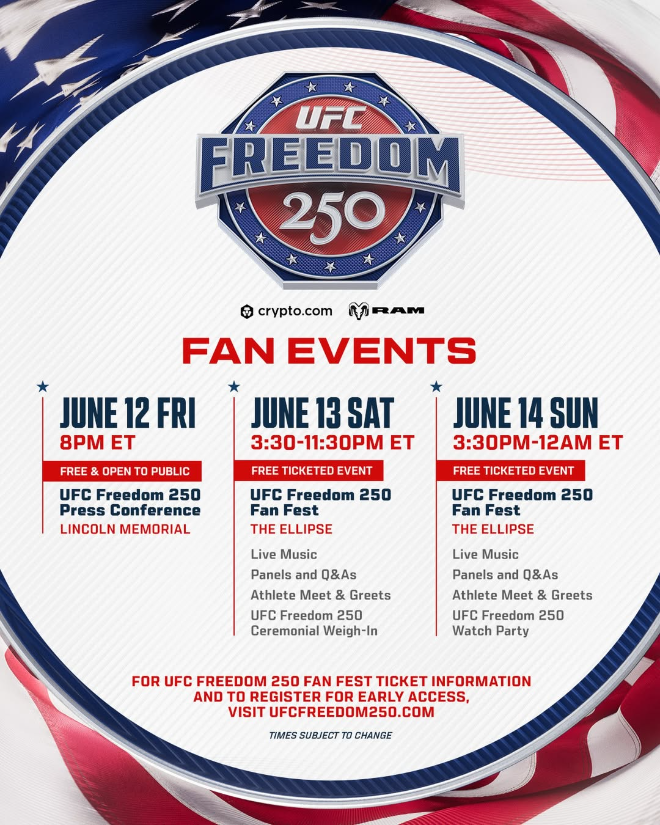 UFC 250 파이트 위크. (사진=UFC 한국 미디어 커뮤니케이션)