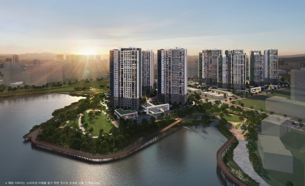 엘리프 성성호수공원 이미지.(사진=계룡건설)