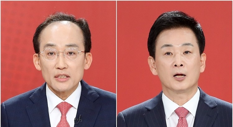 추경호·유영하(사진=연합뉴스)