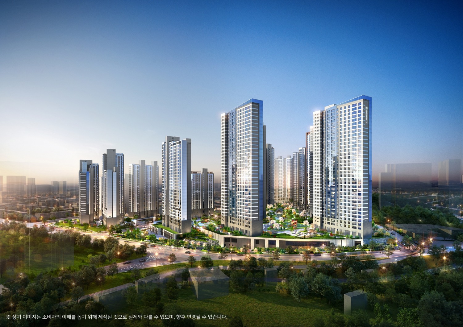 구리역 하이니티 리버파크 투시도.(사진=DL이앤씨)