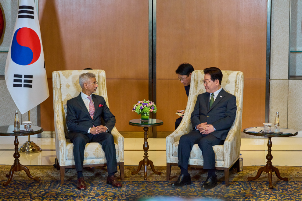 이재명 대통령, 인도 외무장관 접견(사진=연합뉴스)