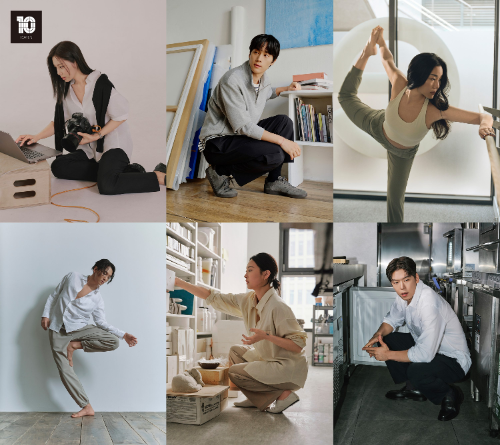 신성통상 탑텐, 수퍼스트레치 ‘무브인컴포트’ 캠페인…무용수·셰프·화가 등 6인 참여