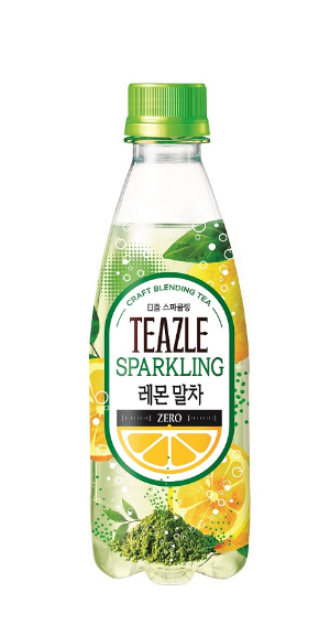 웅진식품, 레몬 과즙 더한 제로칼로리 말차 탄산음료 선보여