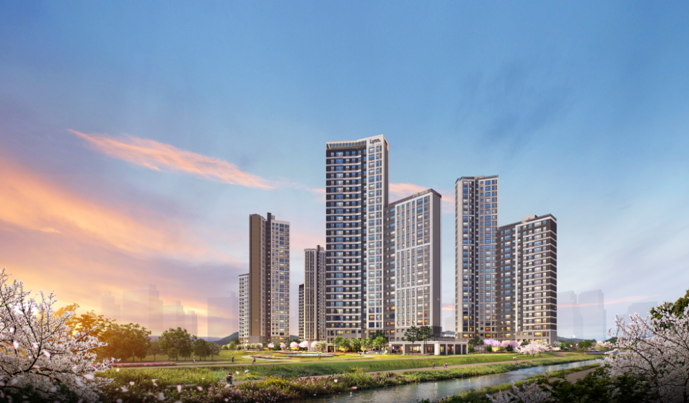 고양 창릉 우미린 그레니티 투시도.(사진=우미건설)