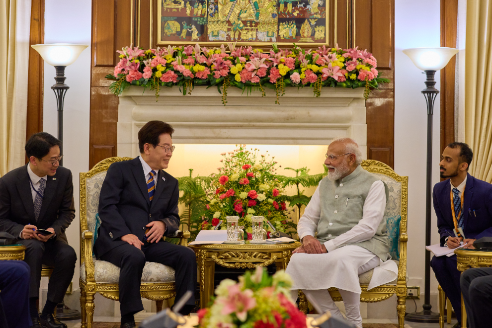 한-인도 소인수 정상회담(사진=연합뉴스)