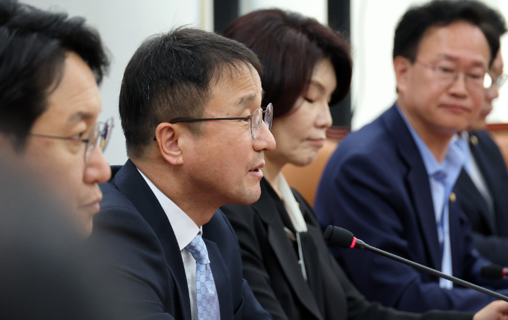 한병도 원내대표 원내대책회의 발언(사진=연합뉴스)