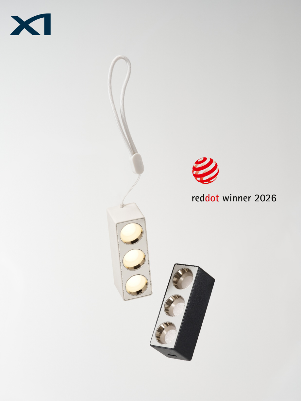 2026 레드닷 디자인 어워드 (Red Dot Award) 프로덕트 디자인 부문으로 수상한 조명 제품 ‘매그닷(magDot)’.(사진=GS건설)