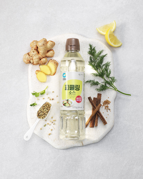 대상 청정원, 피클 전용 발효식초 병입 제품 선봬