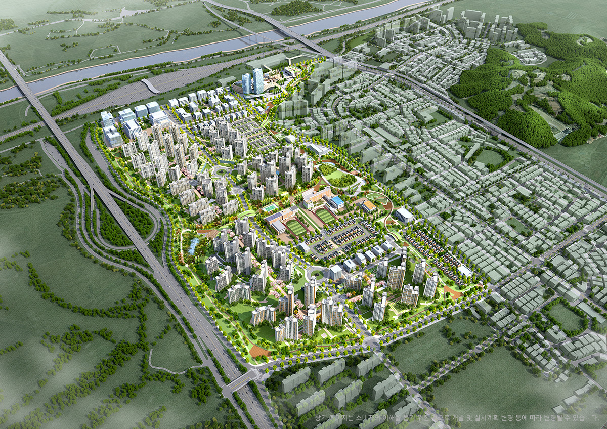 검암역세권 공공주택지구.(사진=인천도시공사)