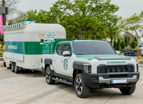 스타벅스 코리아, 이동형 커피 트레일러 ‘스:벅차’ 선보여