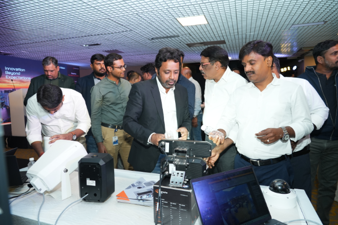 한화 테크 솔루션 부문, 인도 시장 공략 확대...세계 3위 영상보안 시장 정조준