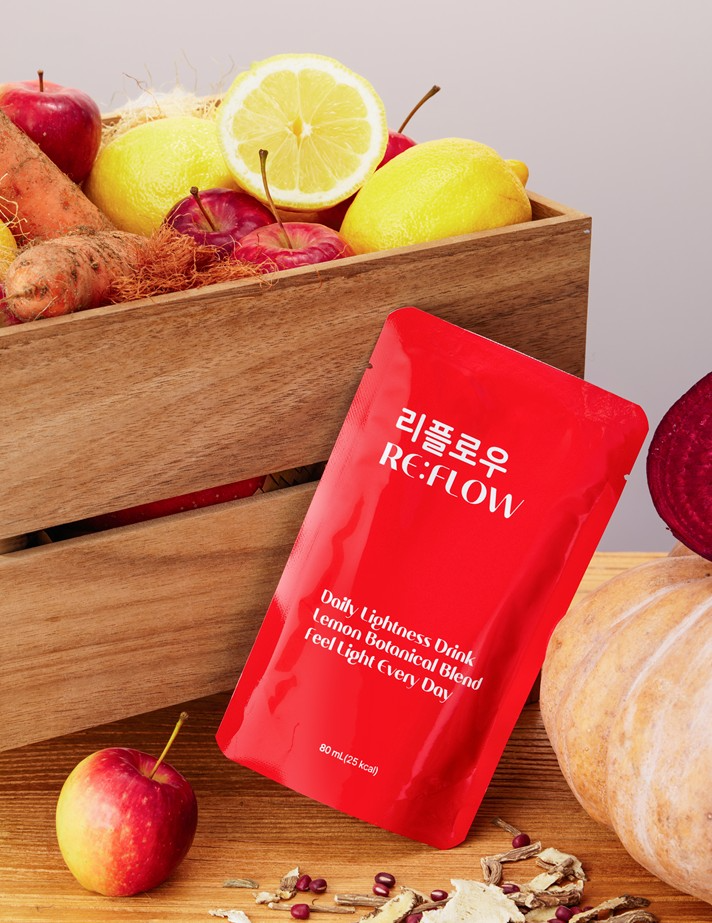 오덴틱, 식물성 블렌드 티 리플로우 선보여