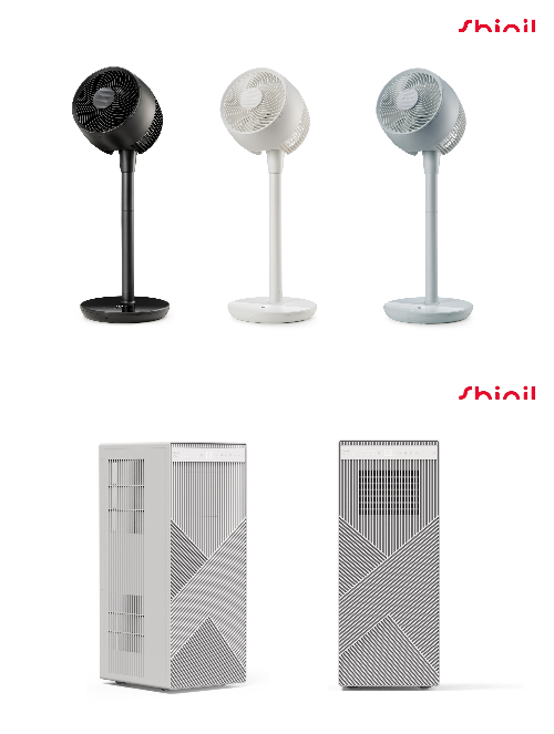 신일전자, 블루투스 원격 제어 서큘레이터·무선 접이식 폴딩팬·이동식 에어컨 3종 선보여
