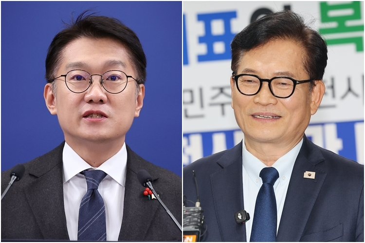인천 보궐선거 계양을 김남준(왼쪽)·연수갑 송영길(사진=연합뉴스)