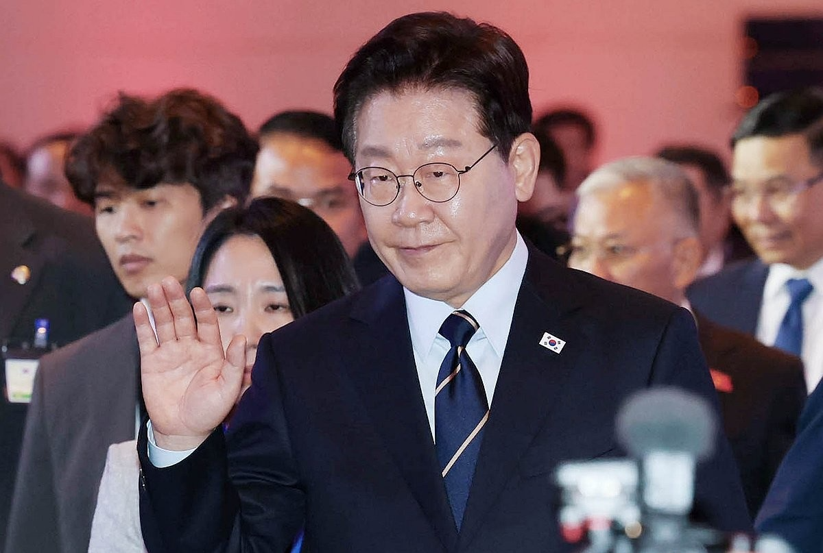 한-베트남 비즈니스 포럼에 참석한 이재명 대통령(사진=연합뉴스)