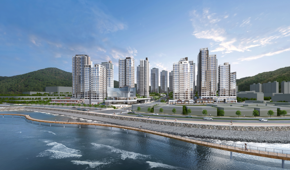 여수 소제 중흥S-클래스 우미린 투시도.