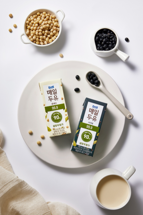 매일유업, 서리태 기반 식물성 음료 제품 선보여