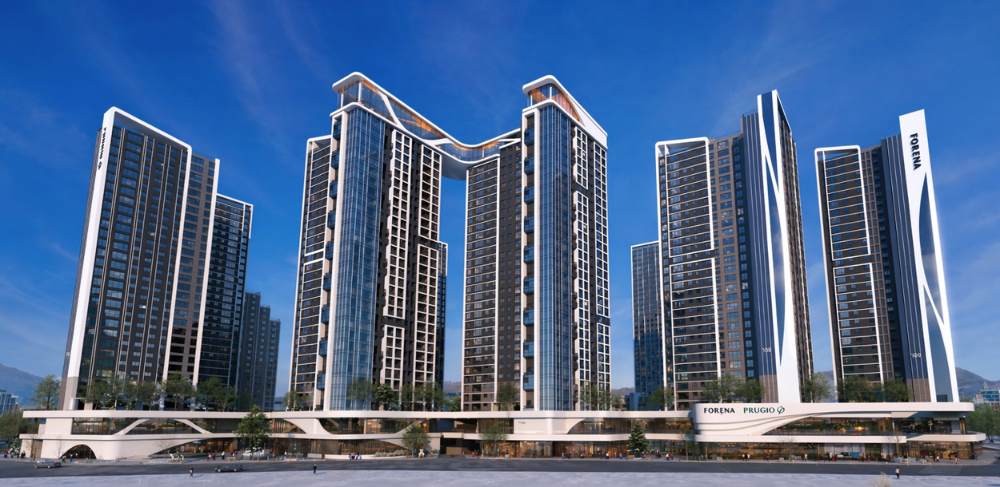 신대방역세권 정비사업 ‘포레나푸르지오 보라매(가칭)’ 조감도.(사진=한화 건설부문)