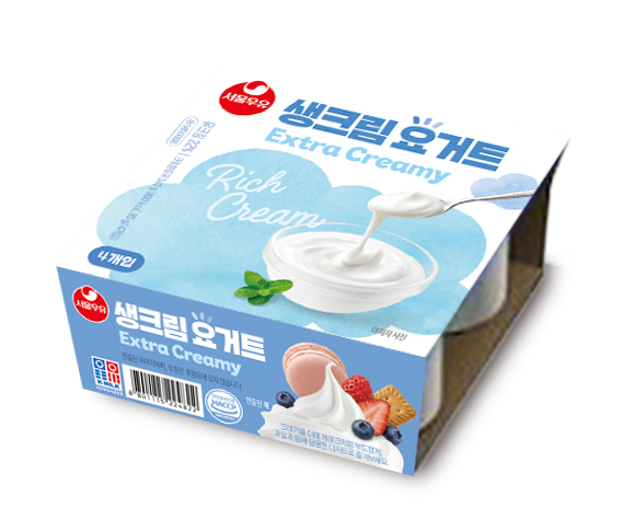 서울우유협동조합, 유크림 22% 함유 요거트 제품 선보여