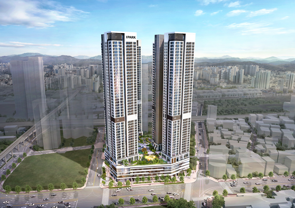 의정부역 센트럴 아이파크 조감도.