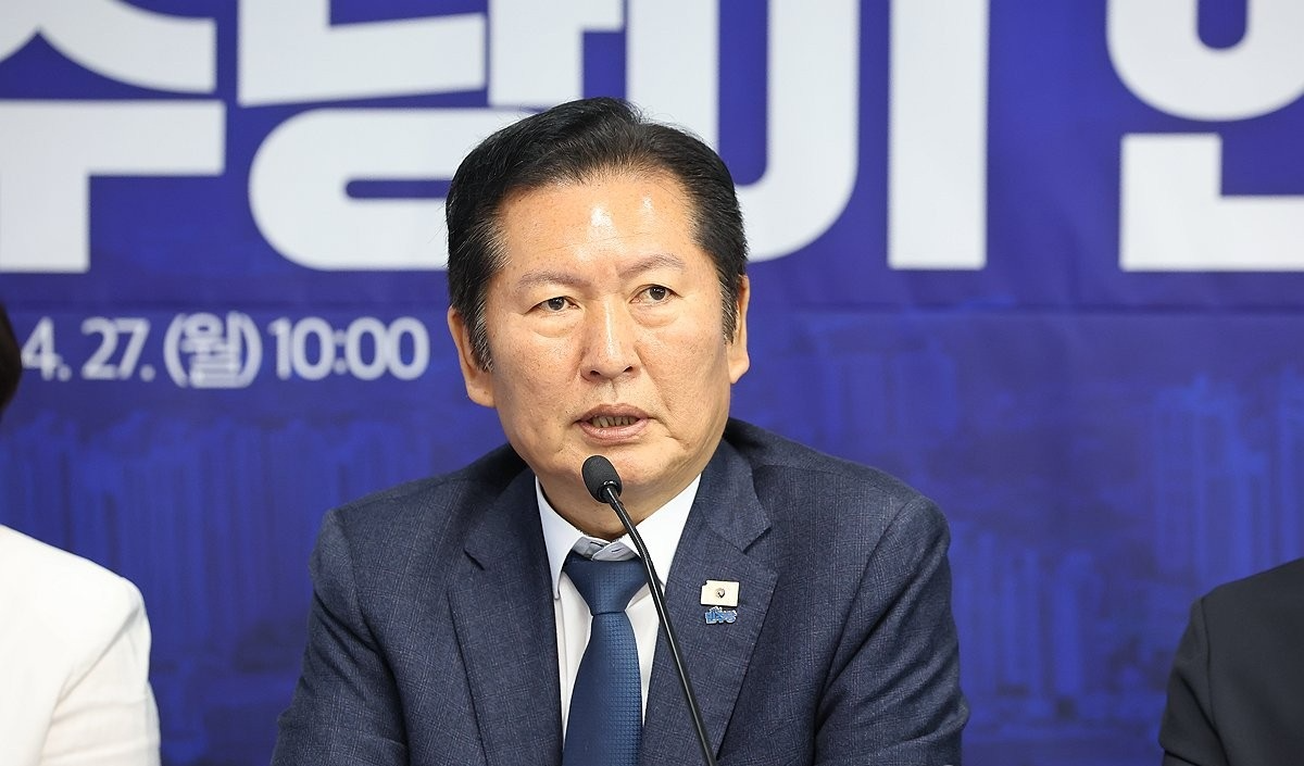 발언하는 정청래 대표(사진=연합뉴스)