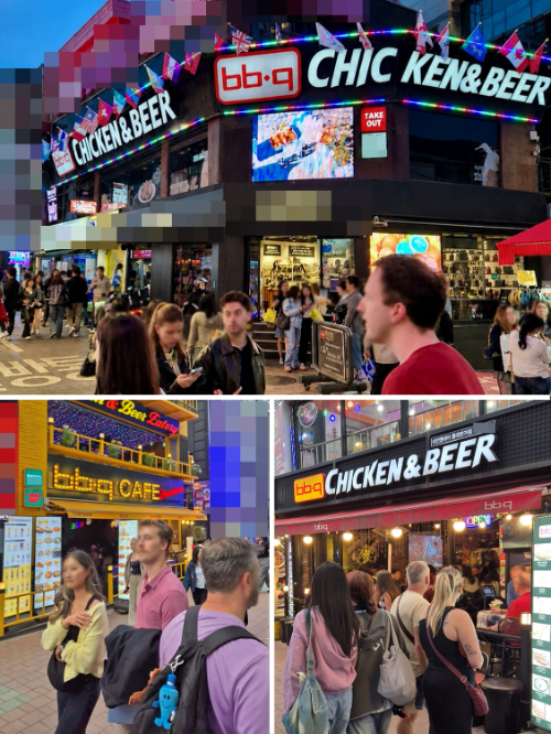 BBQ, 홍대·명동 1분기 매출 전년비 34.4% 증가…홍대 61.8% 성장