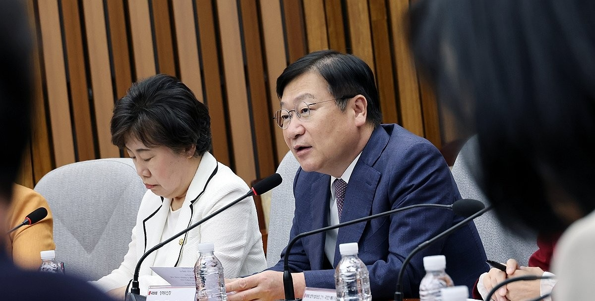 발언하는 정점식 정책위의장(사진=연합뉴스)