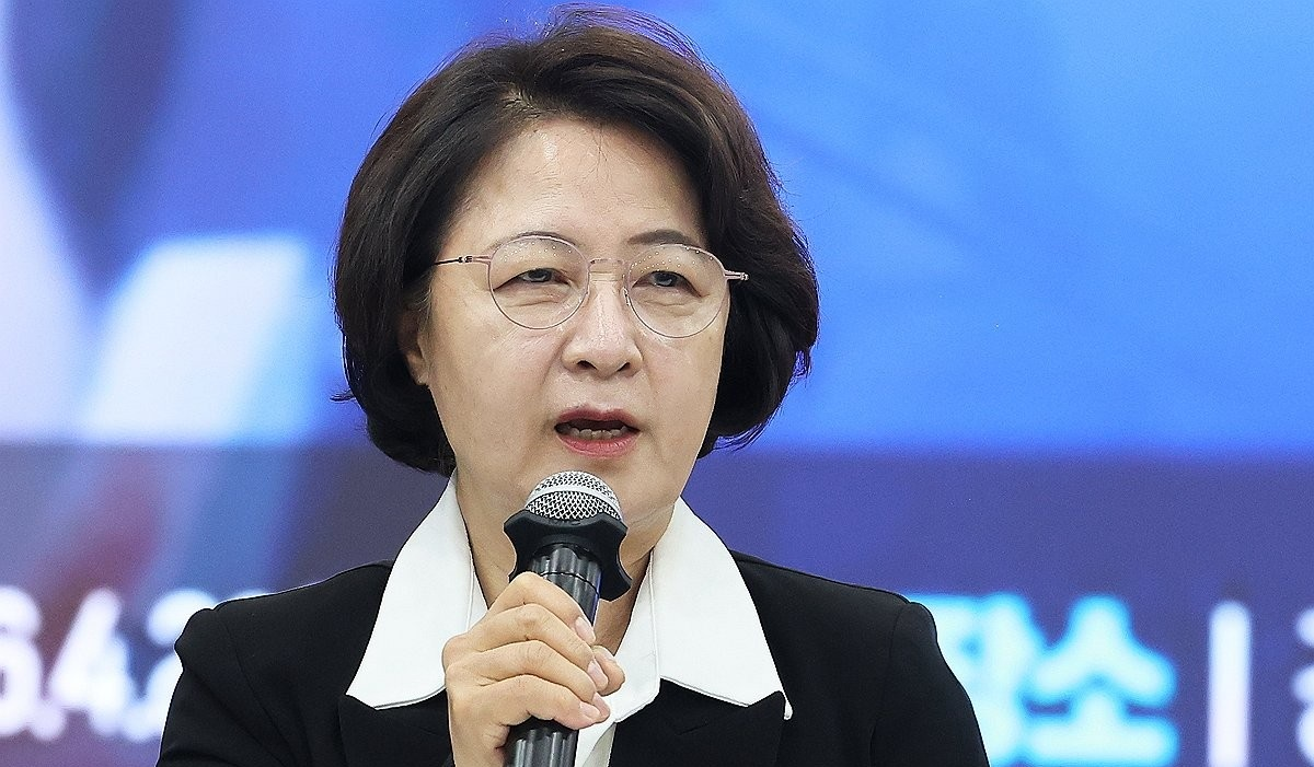 발언하는 추미애 후보(사진=연합뉴스)