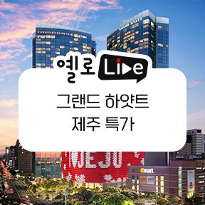 노랑풍선, 그랜드하얏트 제주 기반 카텔 패키지 13일 라이브 방송