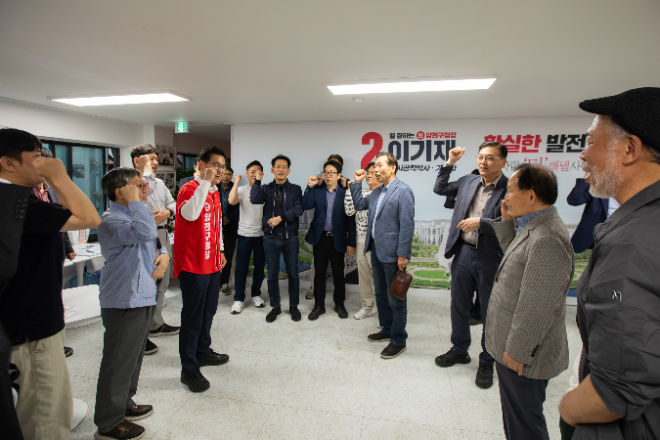 목동아파트 10개 재건축단지, 이기재 양천구청장 후보 지지 선언 / 사진=선거캠프 제공