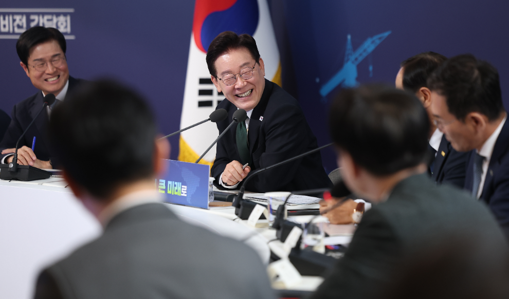 이재명 대통령, K-조선 간담회 참석(사진=연합뉴스)