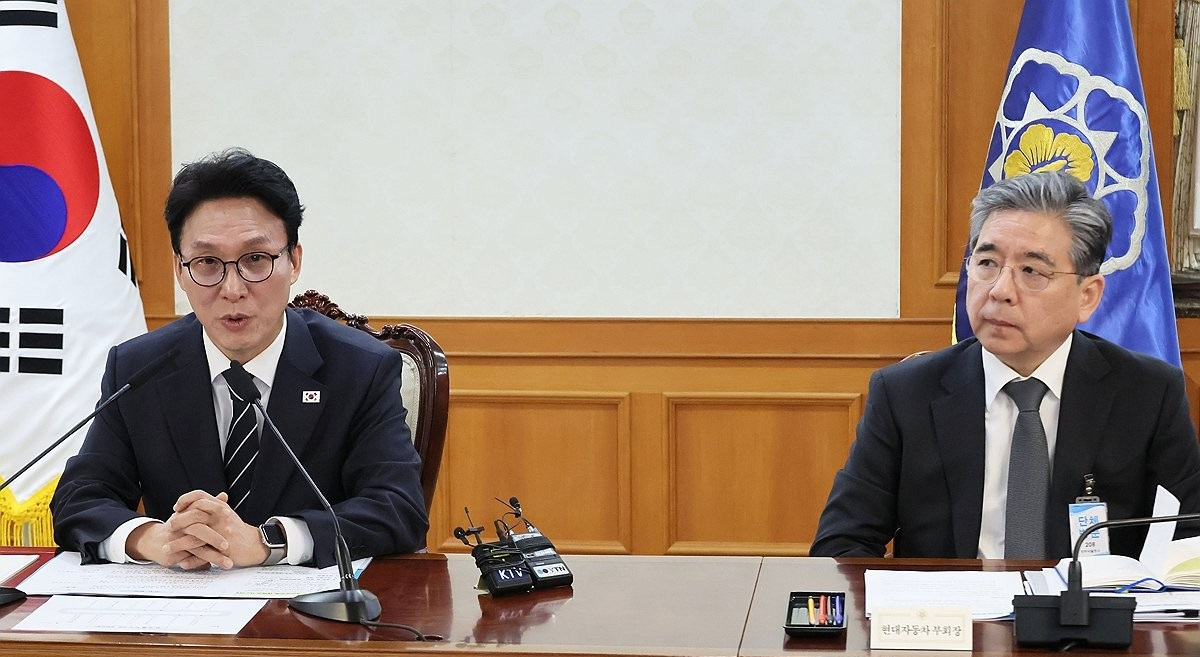 김민석 총리, 새만금·전북 대혁신TF 킥오프 회의 발언(사진=연합뉴스)